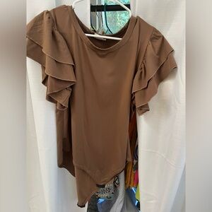 Grace and Emma Brown 2XL Bodysuit